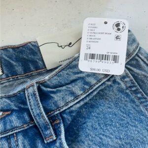 Free People Barrel Jeans NWT